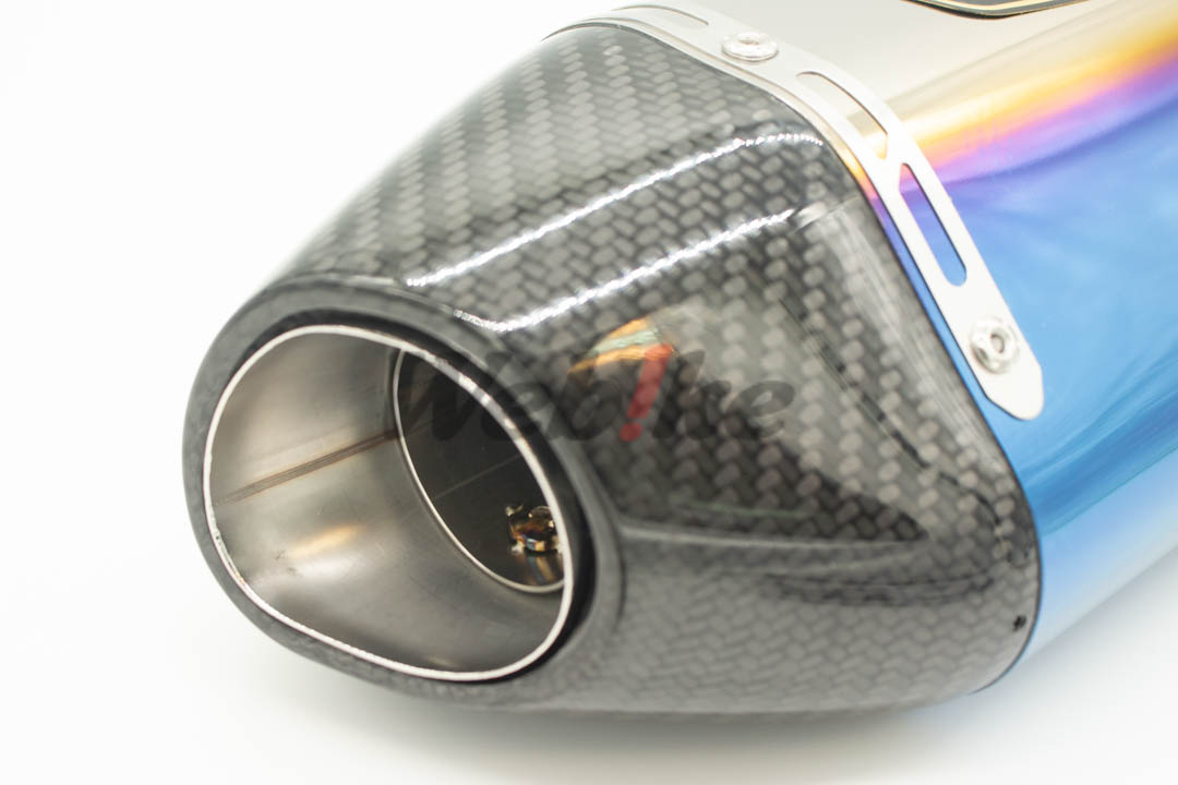 Slip-on R-77J Cyclone EXPORT SPEC Japanese Government Certification_材質