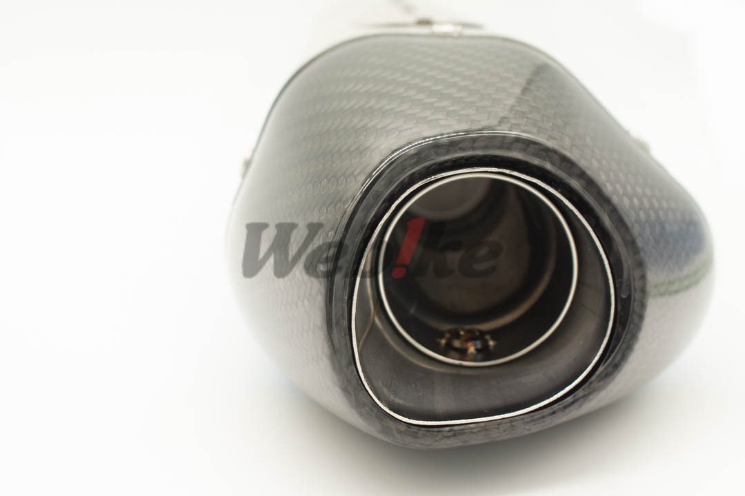 Slip-on R-77J Cyclone EXPORT SPEC Japanese Government Certification_材質