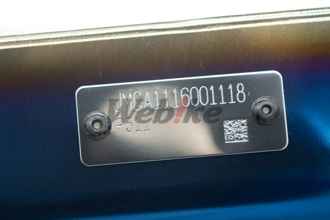 Slip-on R-77J Cyclone EXPORT SPEC Japanese Government Certification_特點