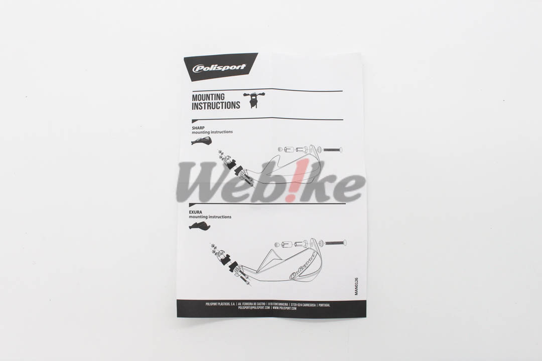 Handguard SHARP with Mounting Kit_說明書