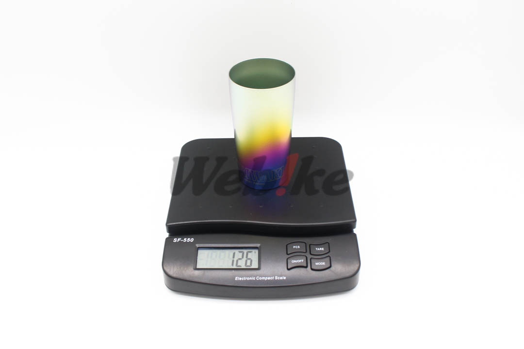 Titanium tumbler [鈦合金杯]_重量