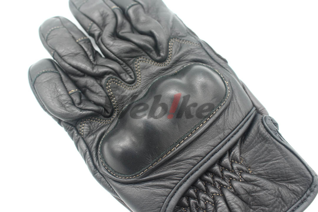HBG-032 Cowhide Gloves Hard Protector Type_材質
