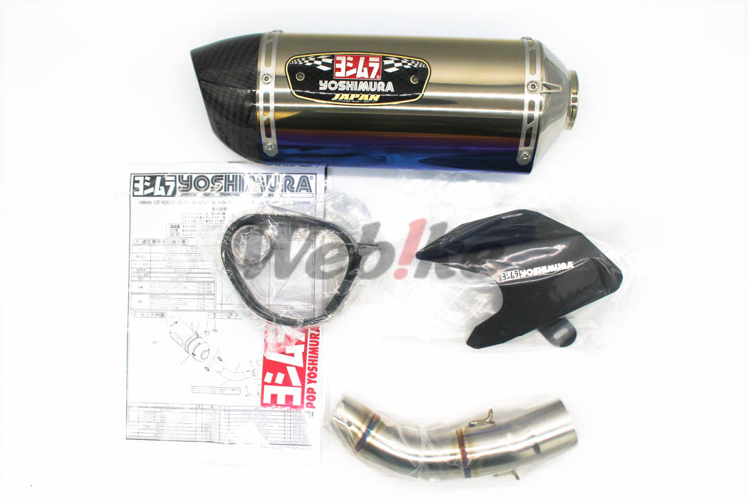 R-77S CYCLONE 尾段排气管 YZF-R3 (18-21) 等车款【非认证管、需自主送验】_全景