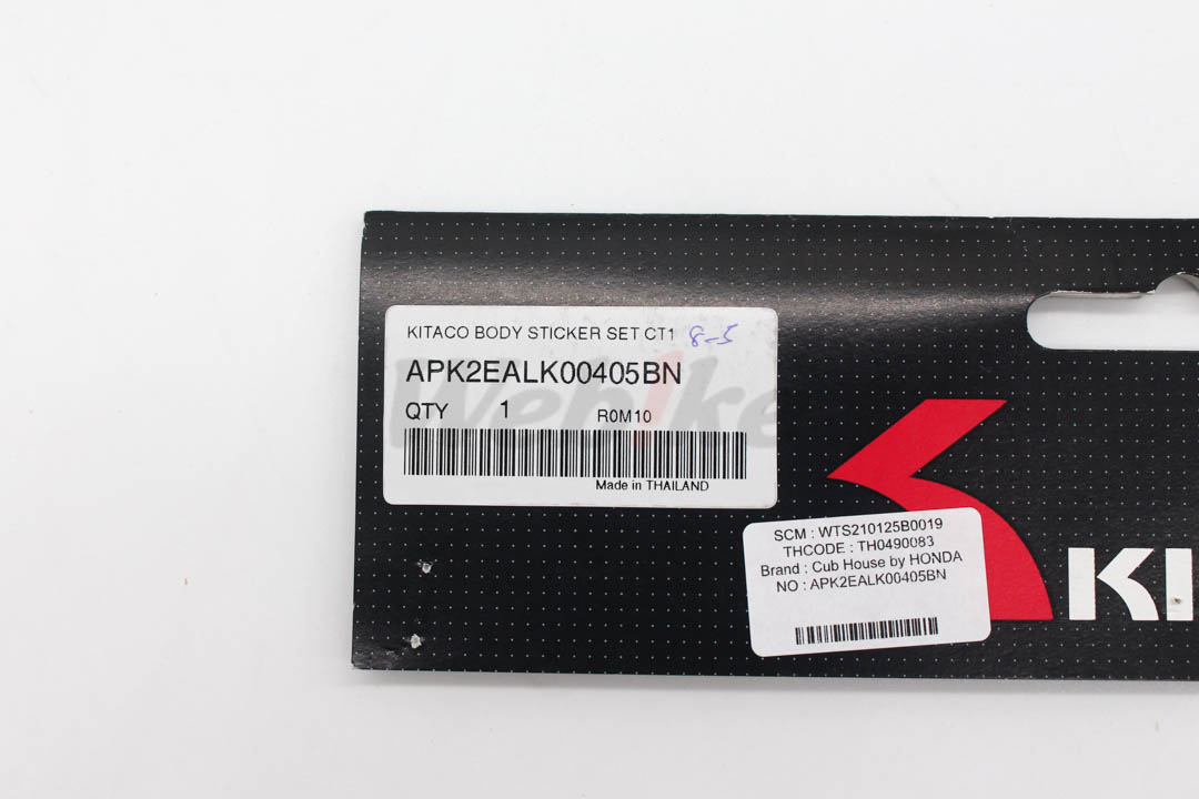 KITACO STICKER SET CT125 Hunter Cub_標籤