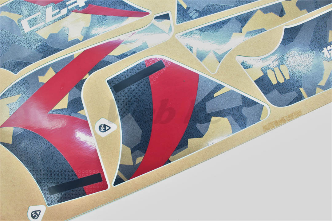 KITACO STICKER SET CT125 Hunter Cub_材質