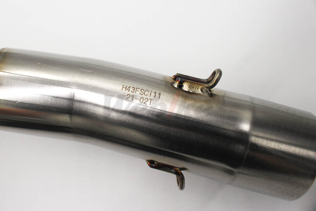 machine bended GP-MAGNUMCYCLONE TYPE-UP EXPORT SPEC Japan Government Certificated Full Exhaust System_材質