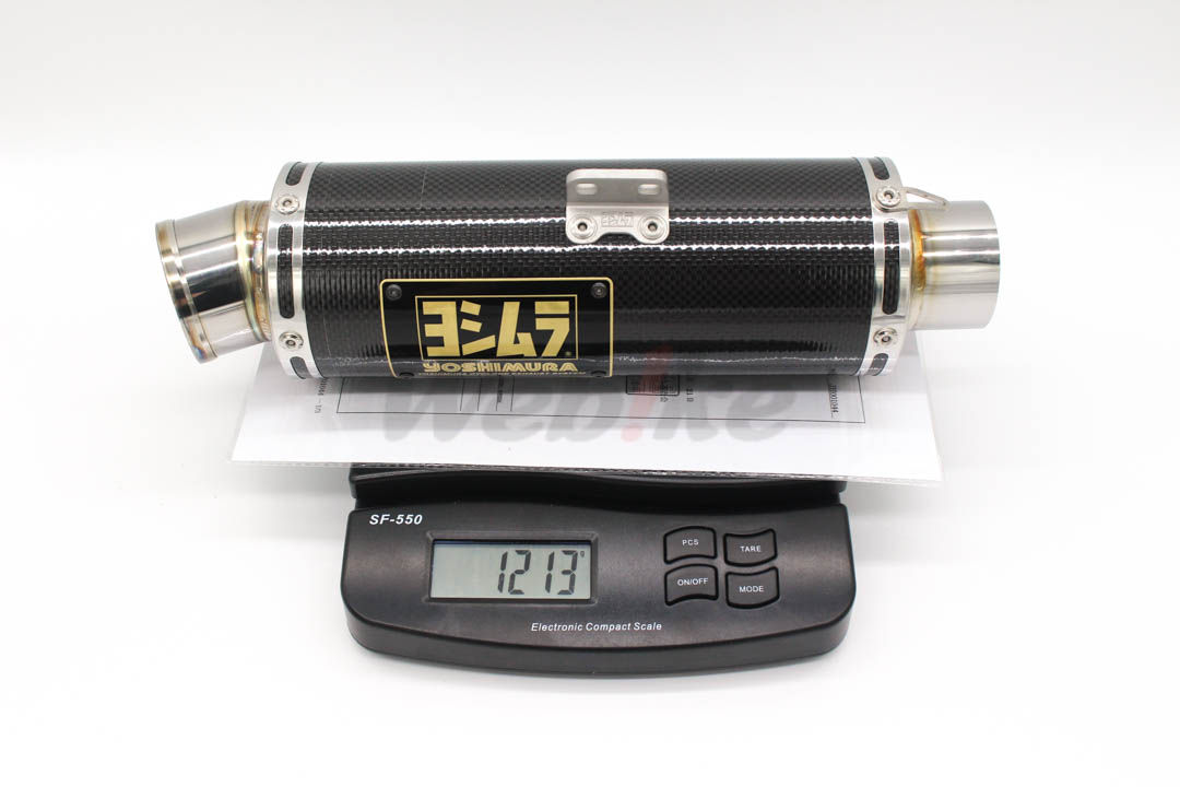 machine bended GP-MAGNUMCYCLONE TYPE-UP EXPORT SPEC Japan Government Certificated Full Exhaust System_重量