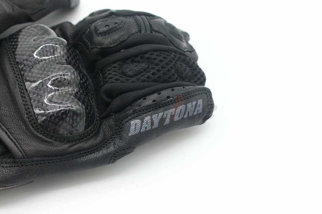 HBG-053 碳纤维护具 SPORTS 网格防摔手套 (黑色)_特写