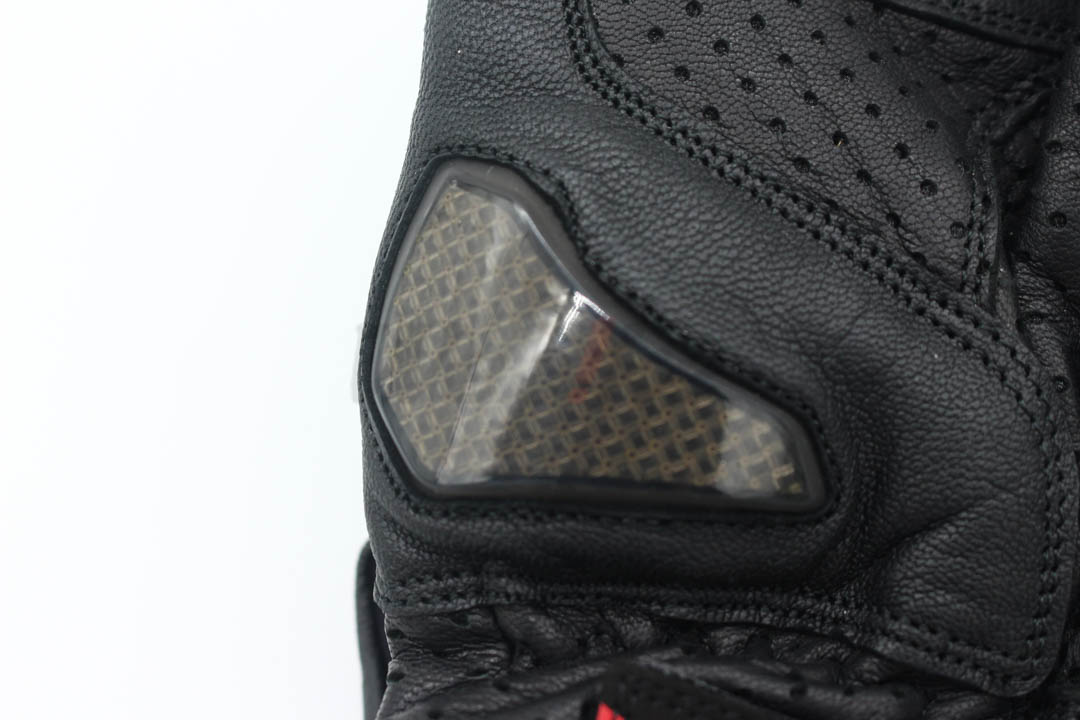 HBG-053 碳纤维护具 SPORTS 网格防摔手套 (黑色)_特写