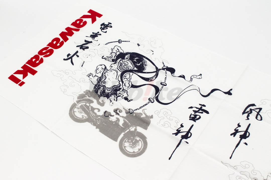 KAWASAKI Fujin & Raijin Japan Towel_全景