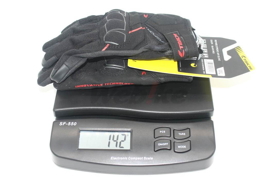 RST455 Stroke Air Glove_重量 RST455 Stroke Air Glove_重量