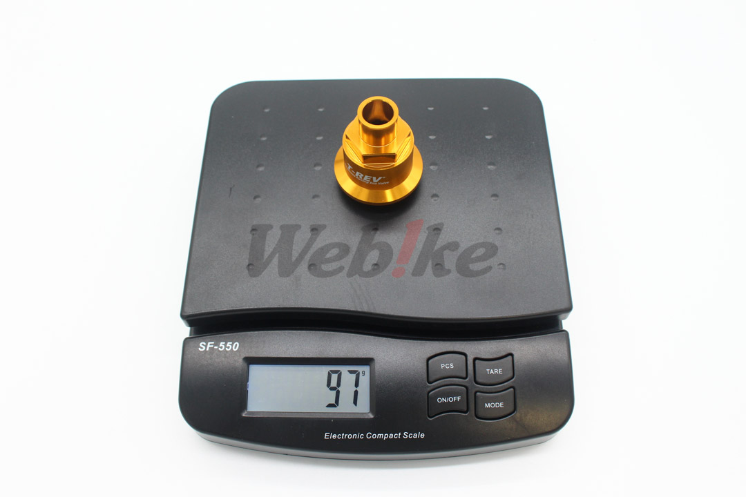 DUCATI専用 螺牙式泄压阀套件_重量