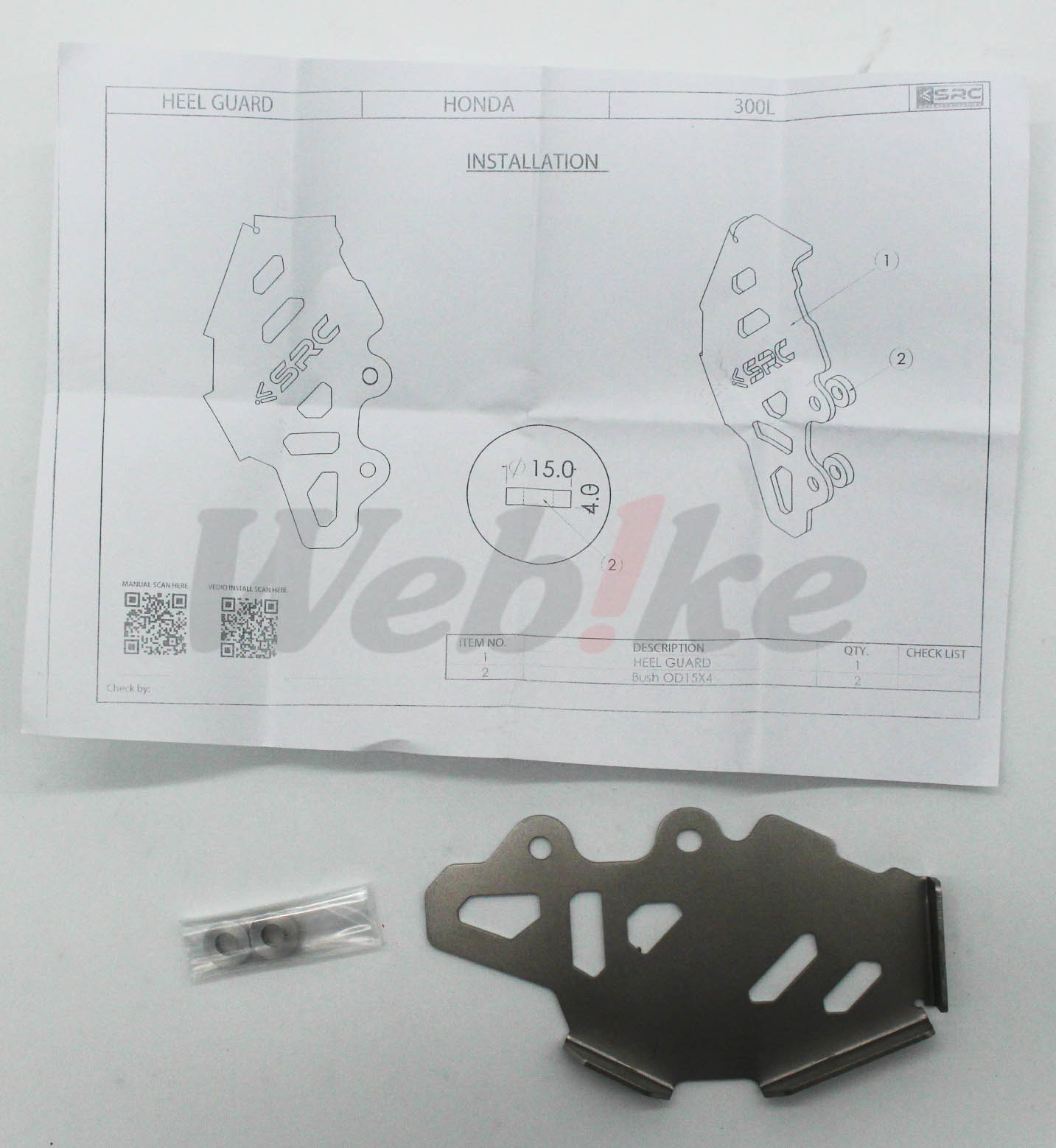REAR COVER PUMP BRAKE CRF300L/CRF300RALLY_全景