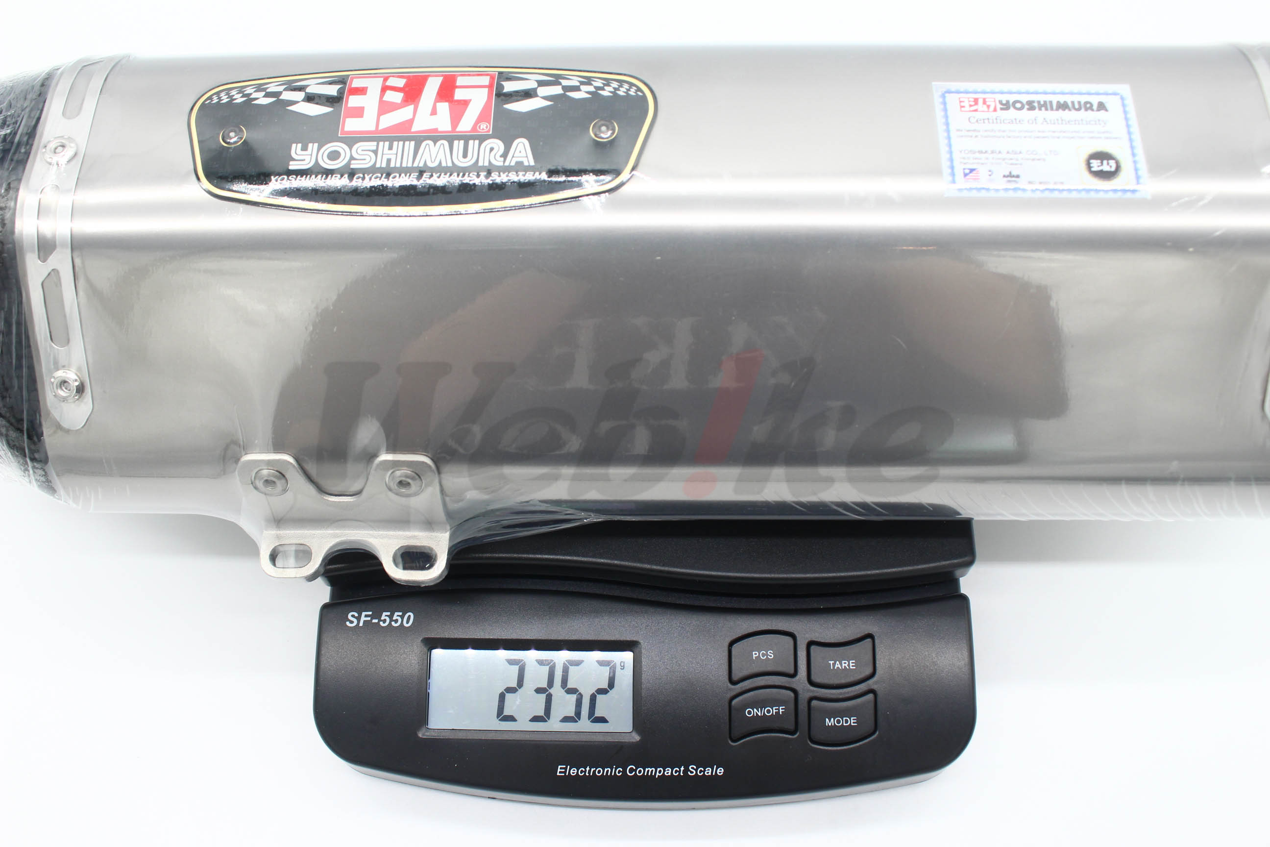 R-77J 全段排气管 XMAX 300 (六期 / 17-20)【非认证管、需自主送验】_重量