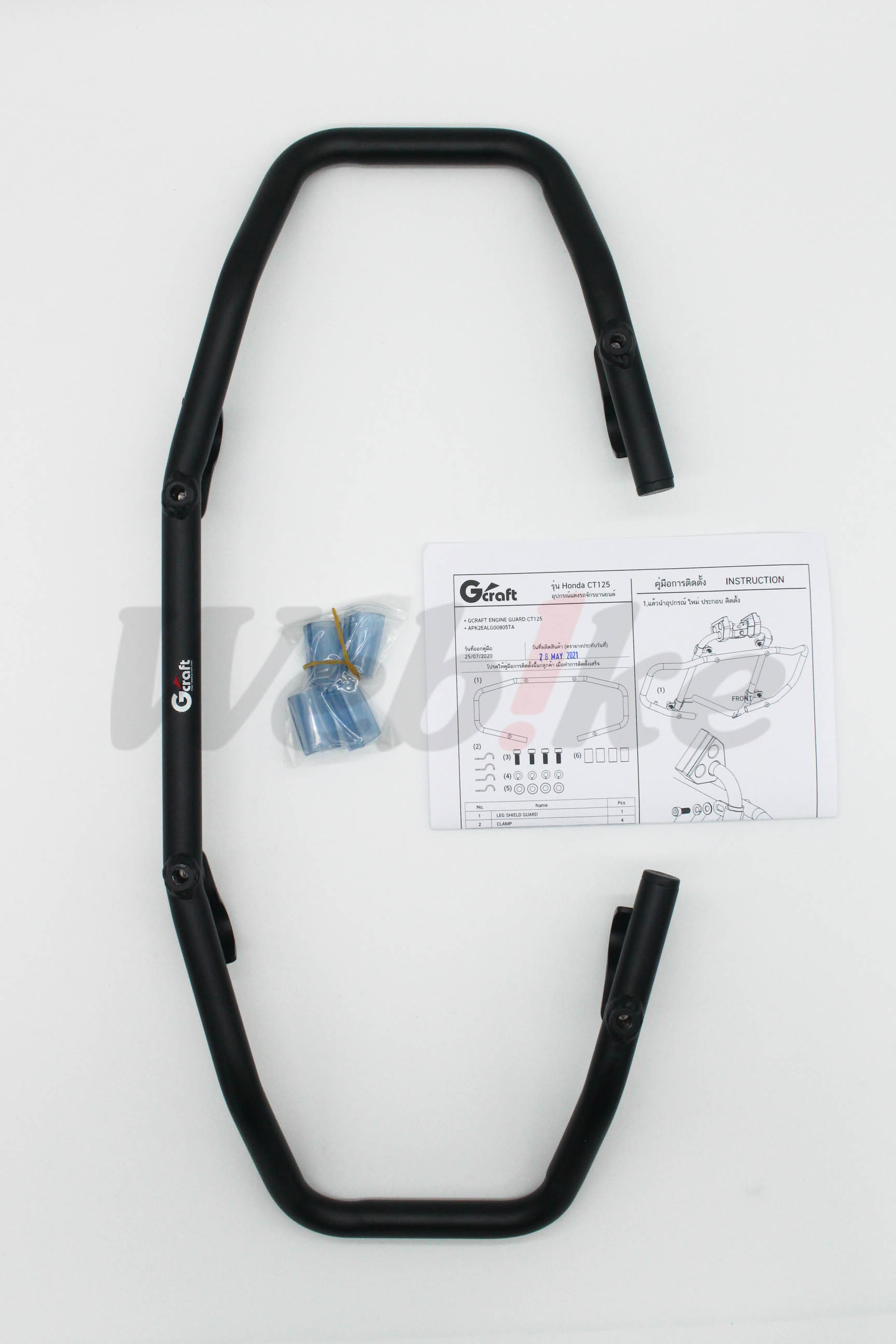 G-CRAFT ENGINE GUARD CT125_全景