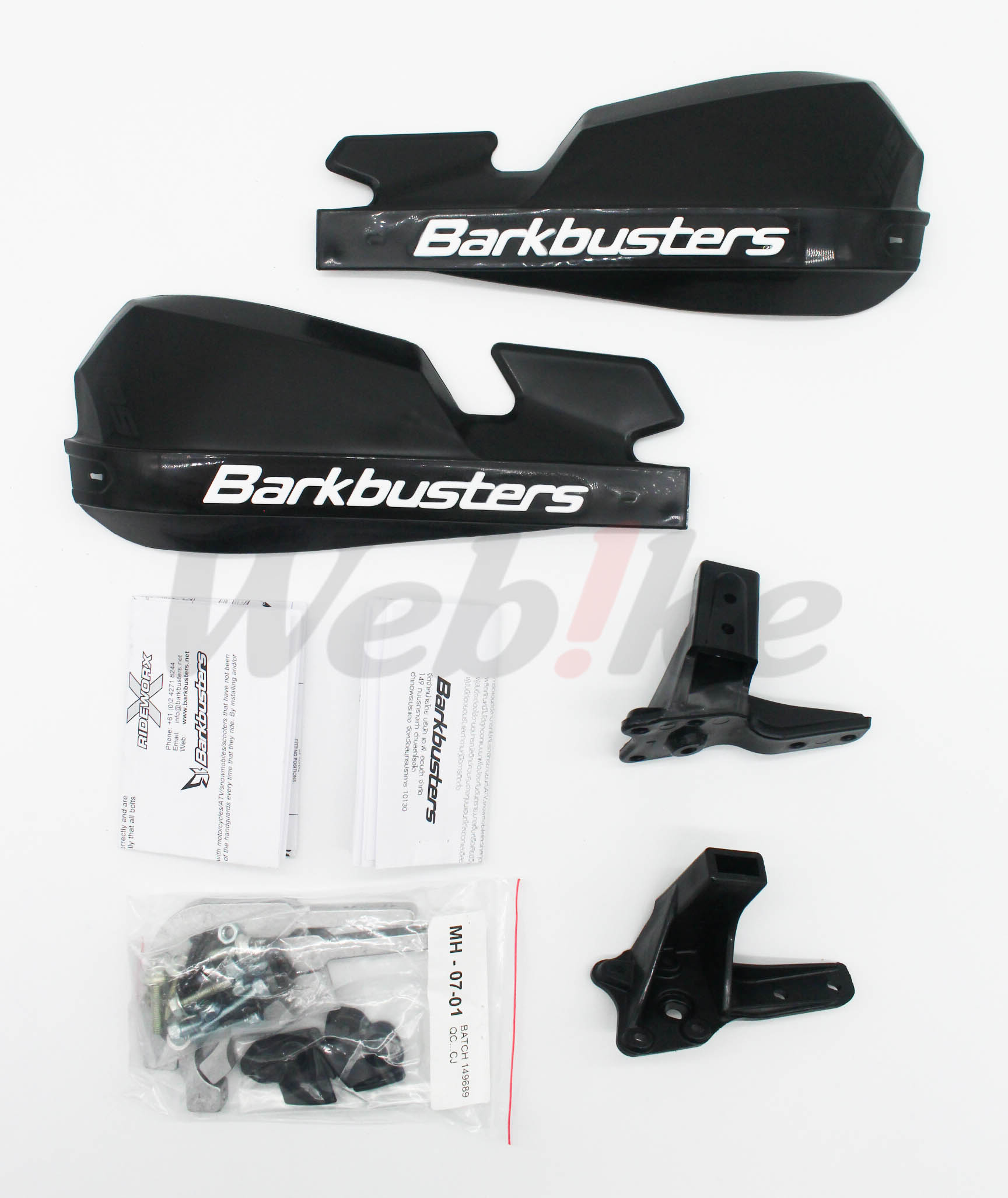BARKBUSTERS HANDLE GUARD For CT125 Hunter Cub_全景