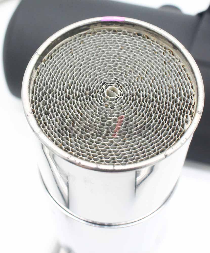 Machine Bent Titanium Cyclone Duplex Shooter_特寫