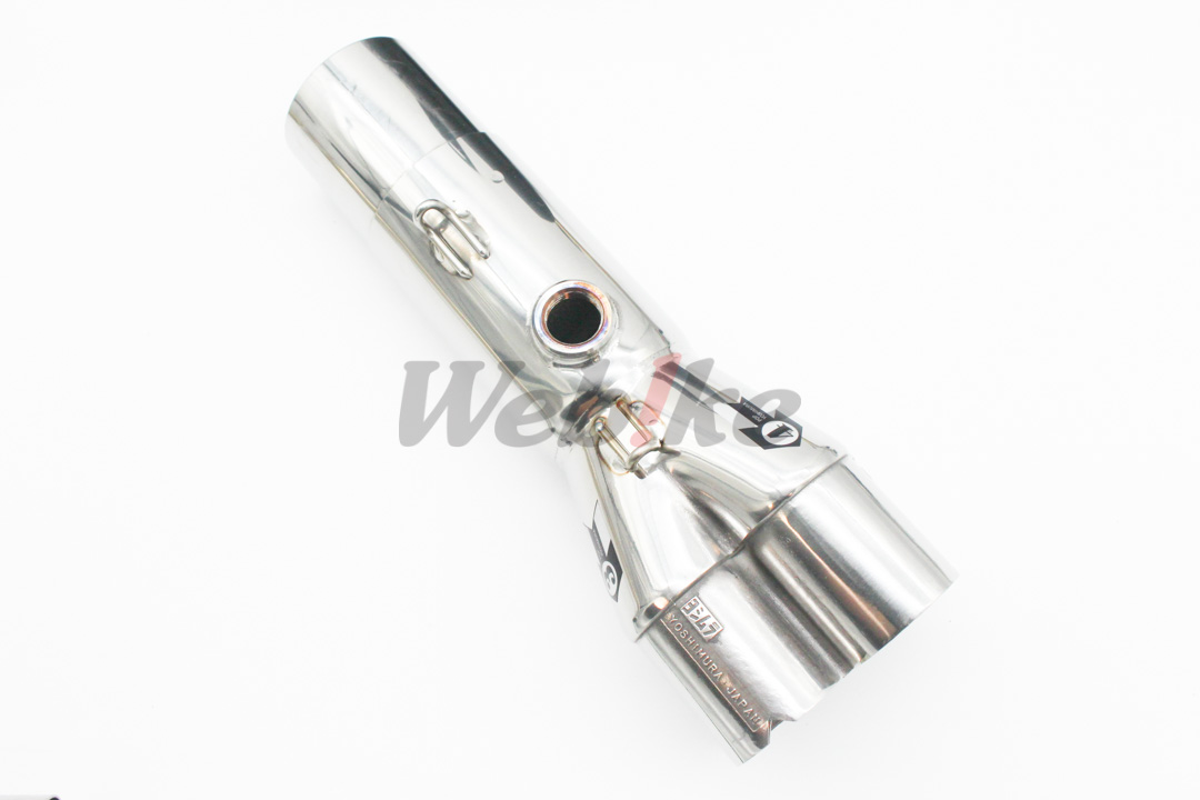 Machine Bent Titanium Cyclone Duplex Shooter_特寫