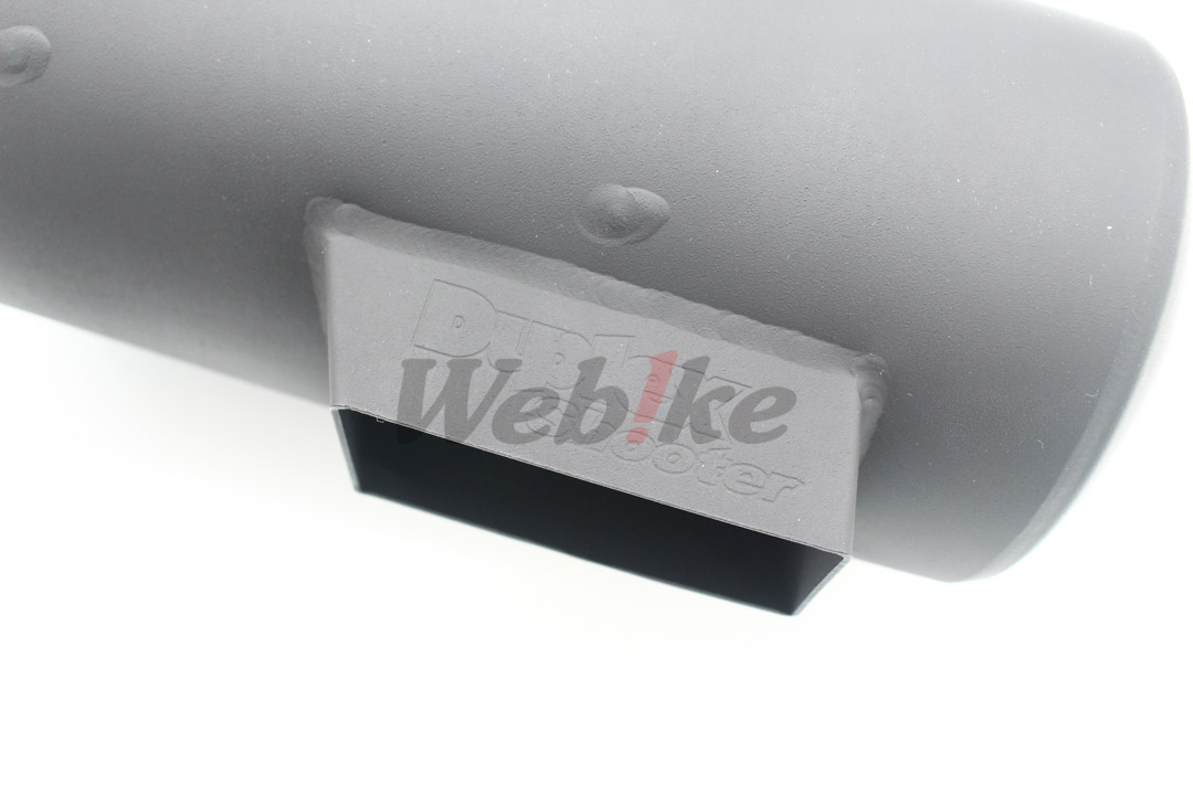 Machine Bent Titanium Cyclone Duplex Shooter_特寫