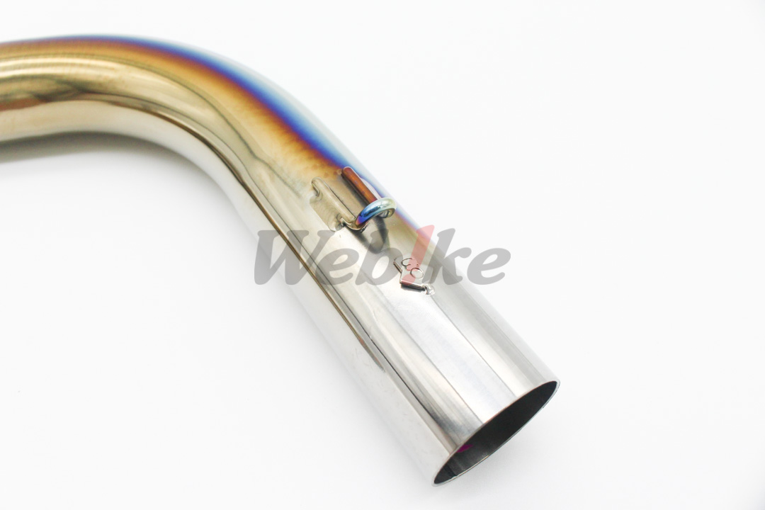 Machine Bent Titanium Cyclone Duplex Shooter_特寫