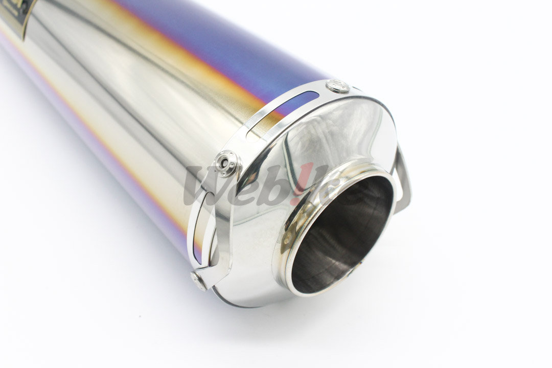 Machine Bent Titanium Cyclone Duplex Shooter_特寫