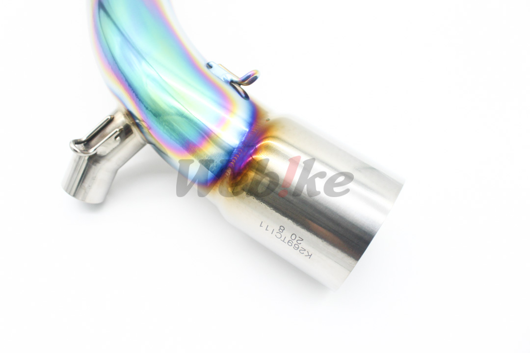 Machine Bent Titanium Cyclone Duplex Shooter_特寫