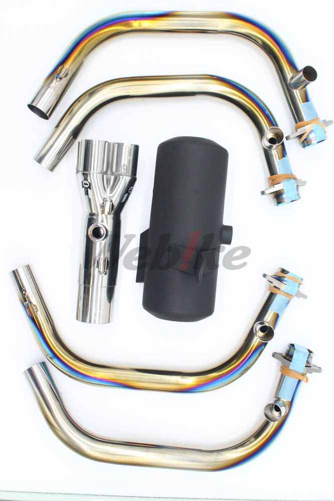 Machine Bent Titanium Cyclone Duplex Shooter_全景