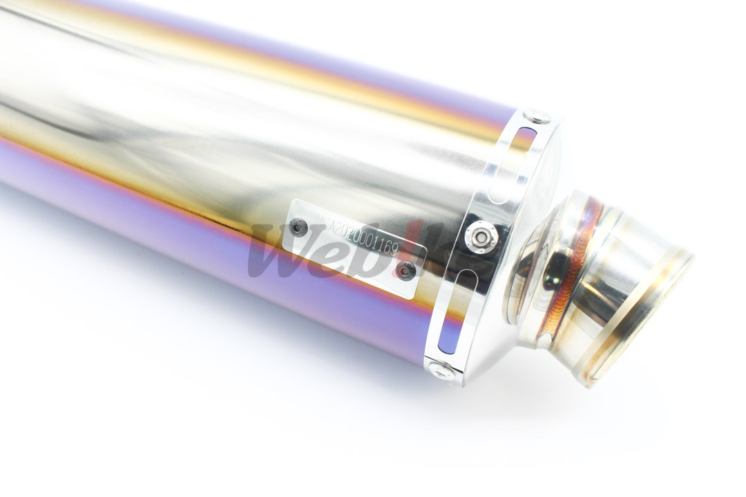 Machine Bent Titanium Cyclone Duplex Shooter_表面