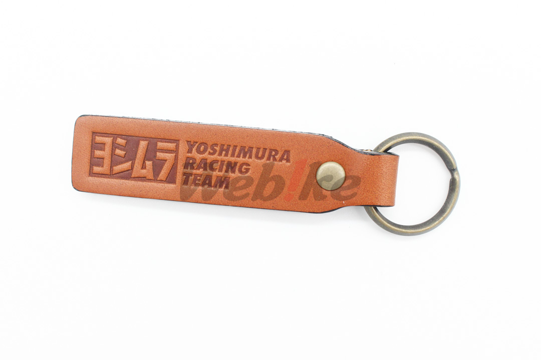 Yoshimura Leather Key Chain_特寫