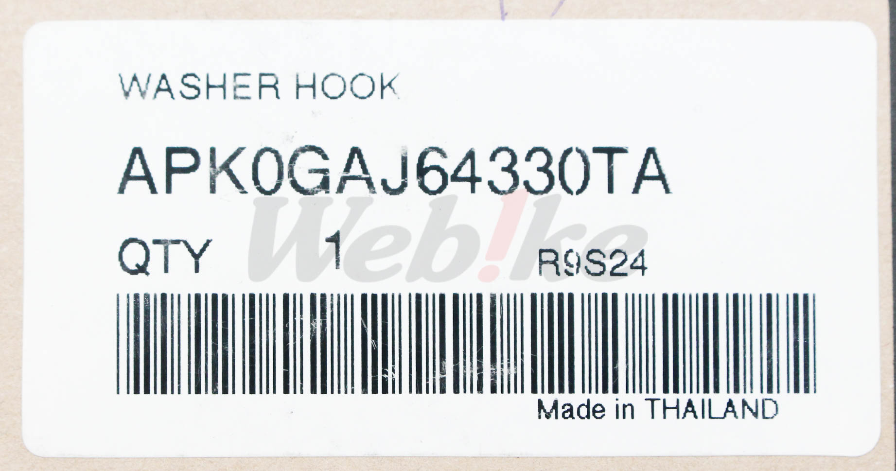 掛鉤 SUPER CUB C125_標籤