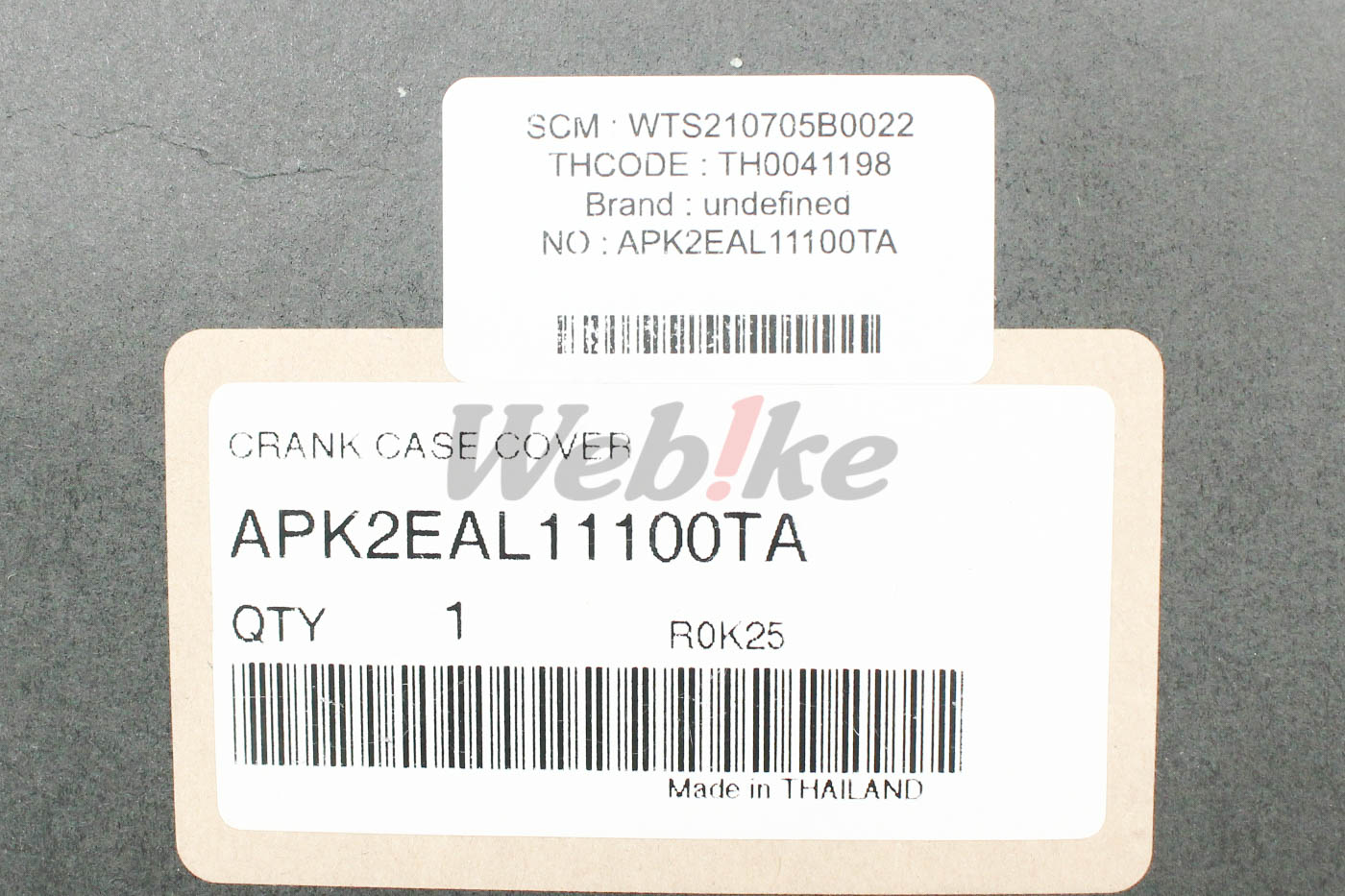 CRANKCASE COVER For CT125 Hunter Cub_標籤