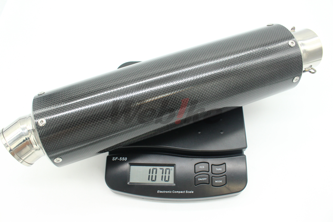 STP 碳纖維 尾段排氣管 Z900RS / CAFE (18-22)【非認證管、需自主送驗】_重量