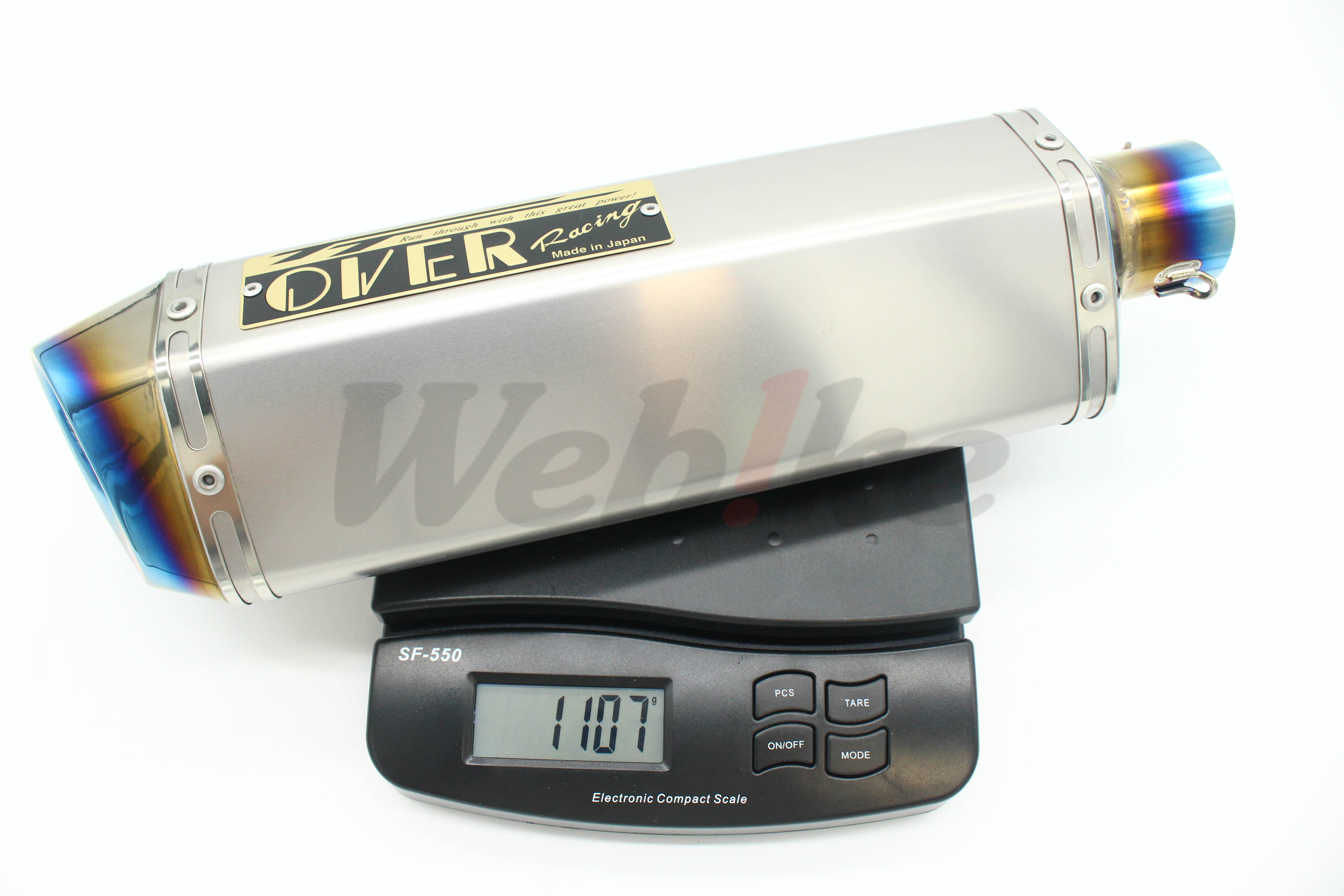 TT-FORMULA RS 全钛合金 全段排气管 MSX125 (16-20)【非认证管、需自主送验】_重量