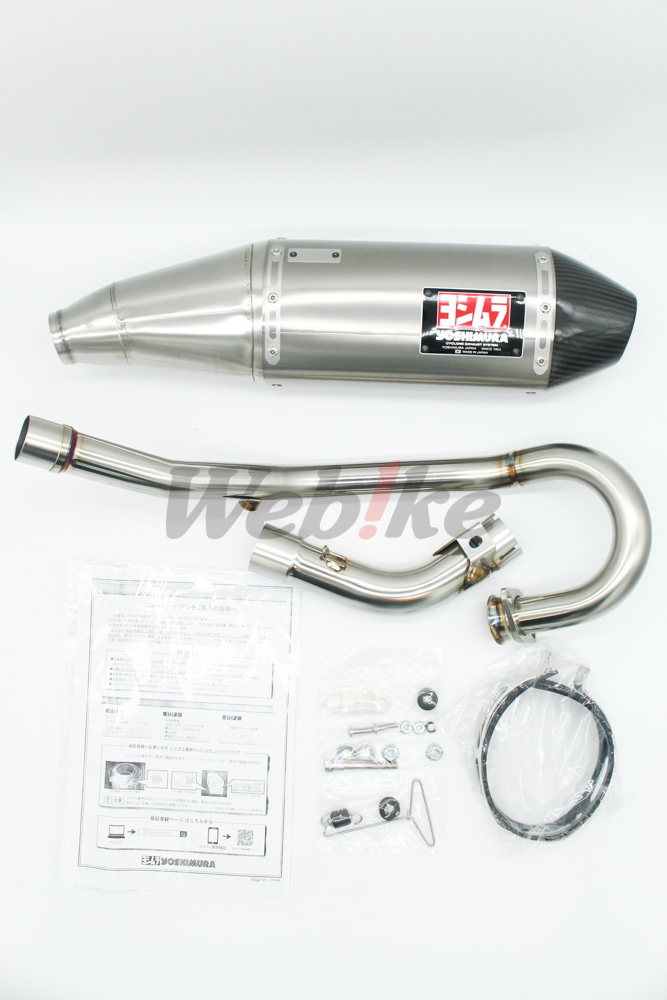 RS-4J CYCLONE 全段排氣管 CRF250L / RALLY (17-20)【非認證管、需自主送驗】_全景