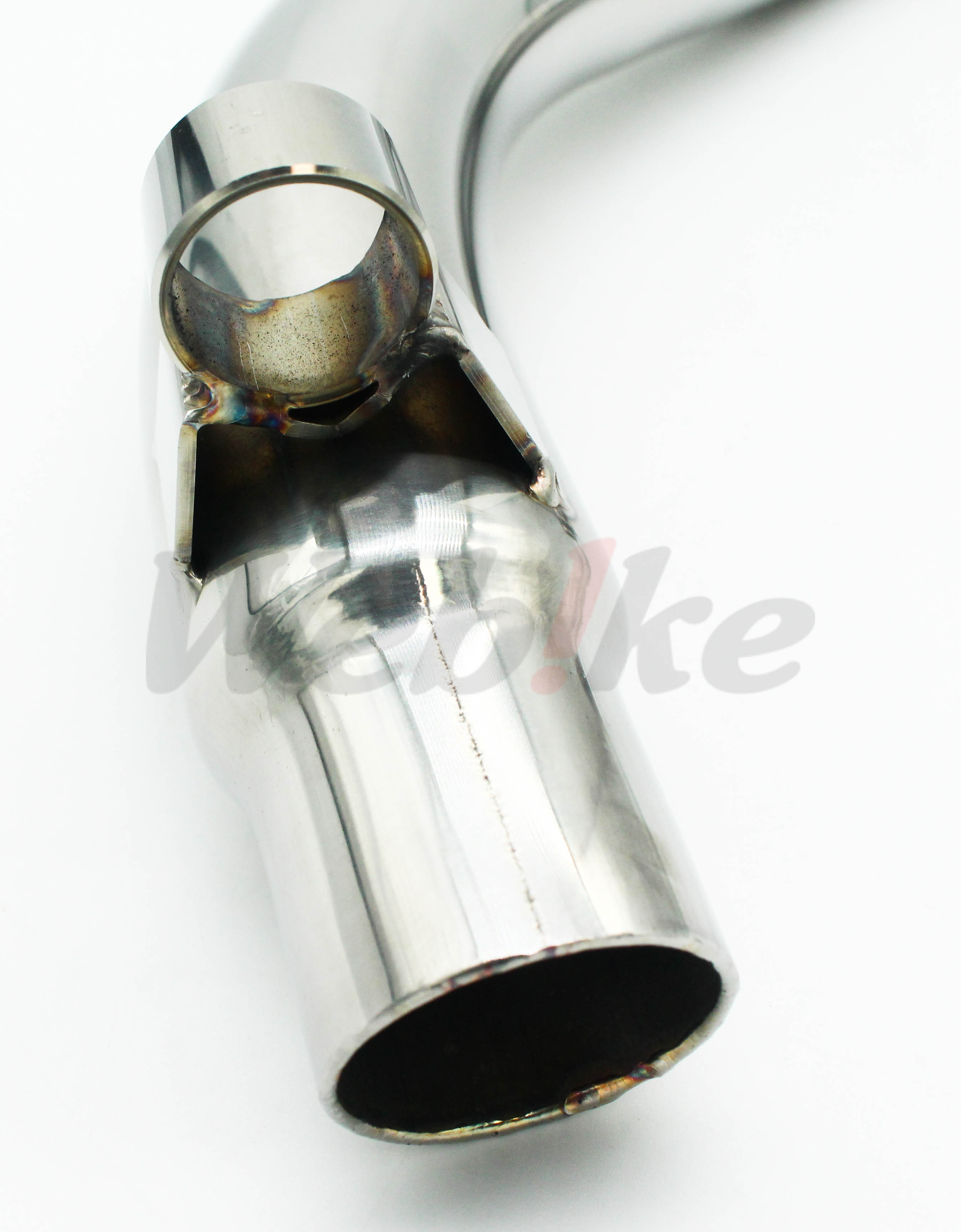 POWERBOX 前段排氣管 SR400 (10-17)_特寫