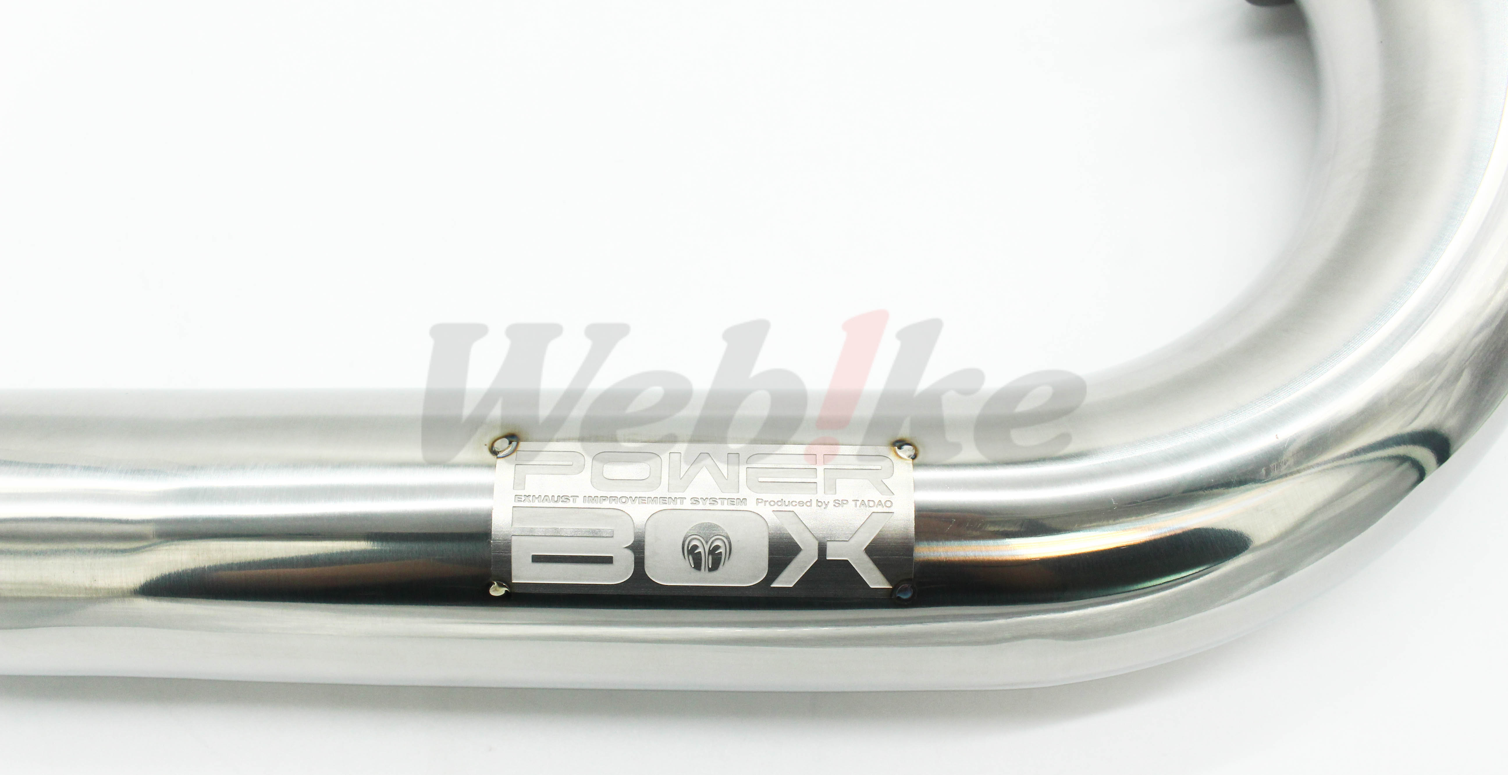 POWERBOX 前段排氣管 SR400 (10-17)_特寫