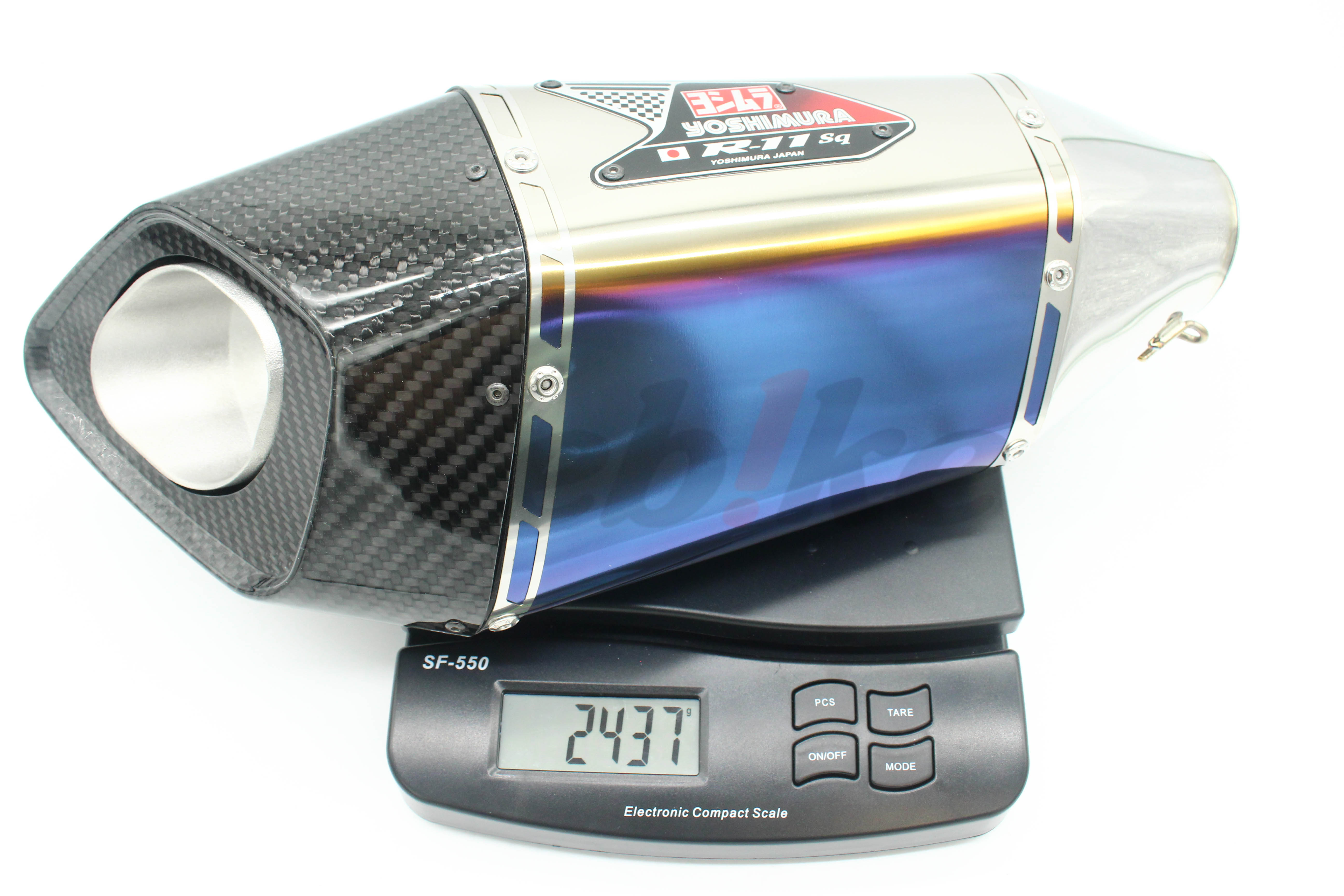 R-11Sq CYCLONE 尾段排氣管 GSX-S750 (17-)【非認證管、需自主送驗】_重量