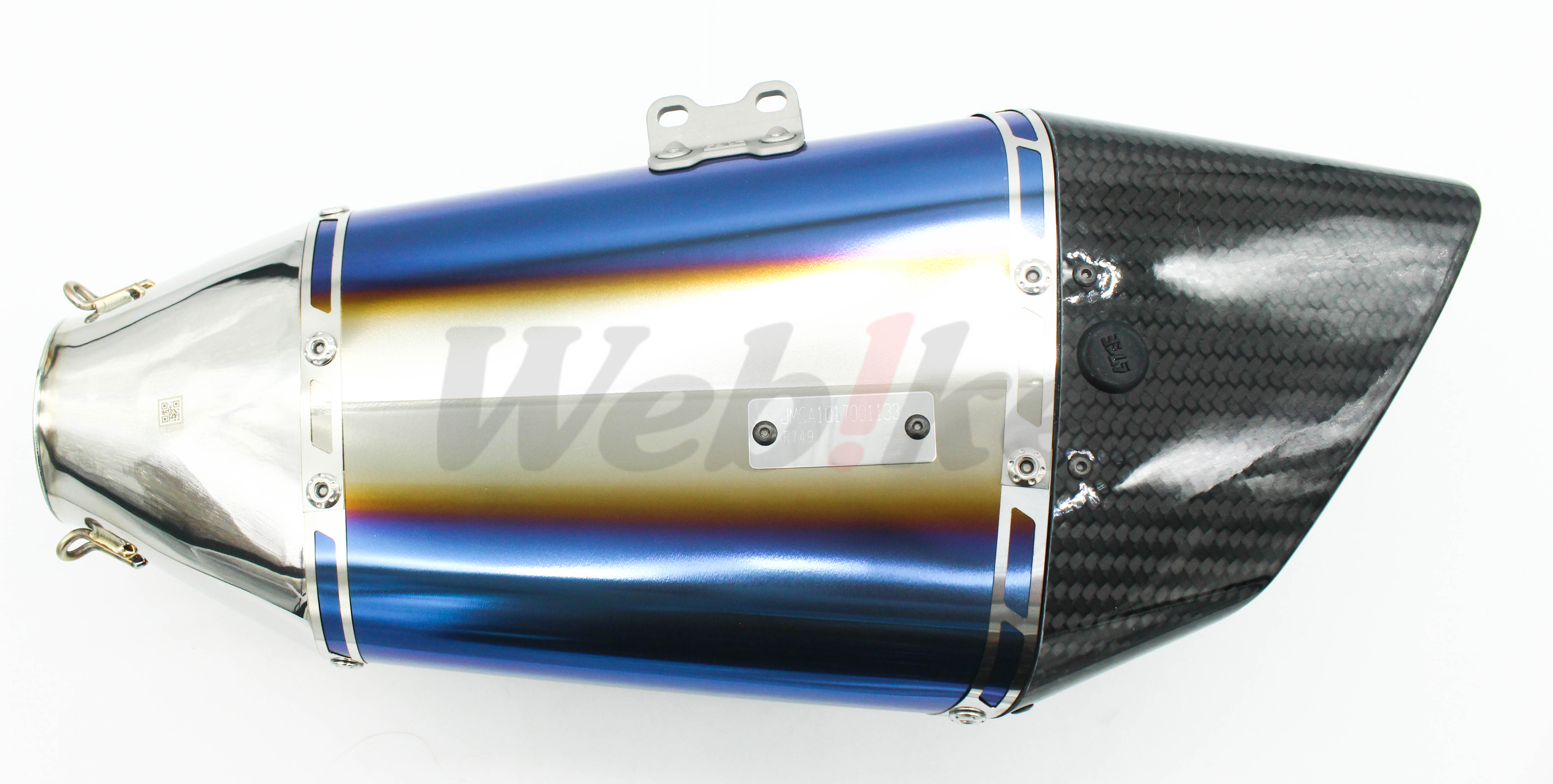 R-11Sq CYCLONE 尾段排氣管 GSX-S750 (17-)【非認證管、需自主送驗】_特寫