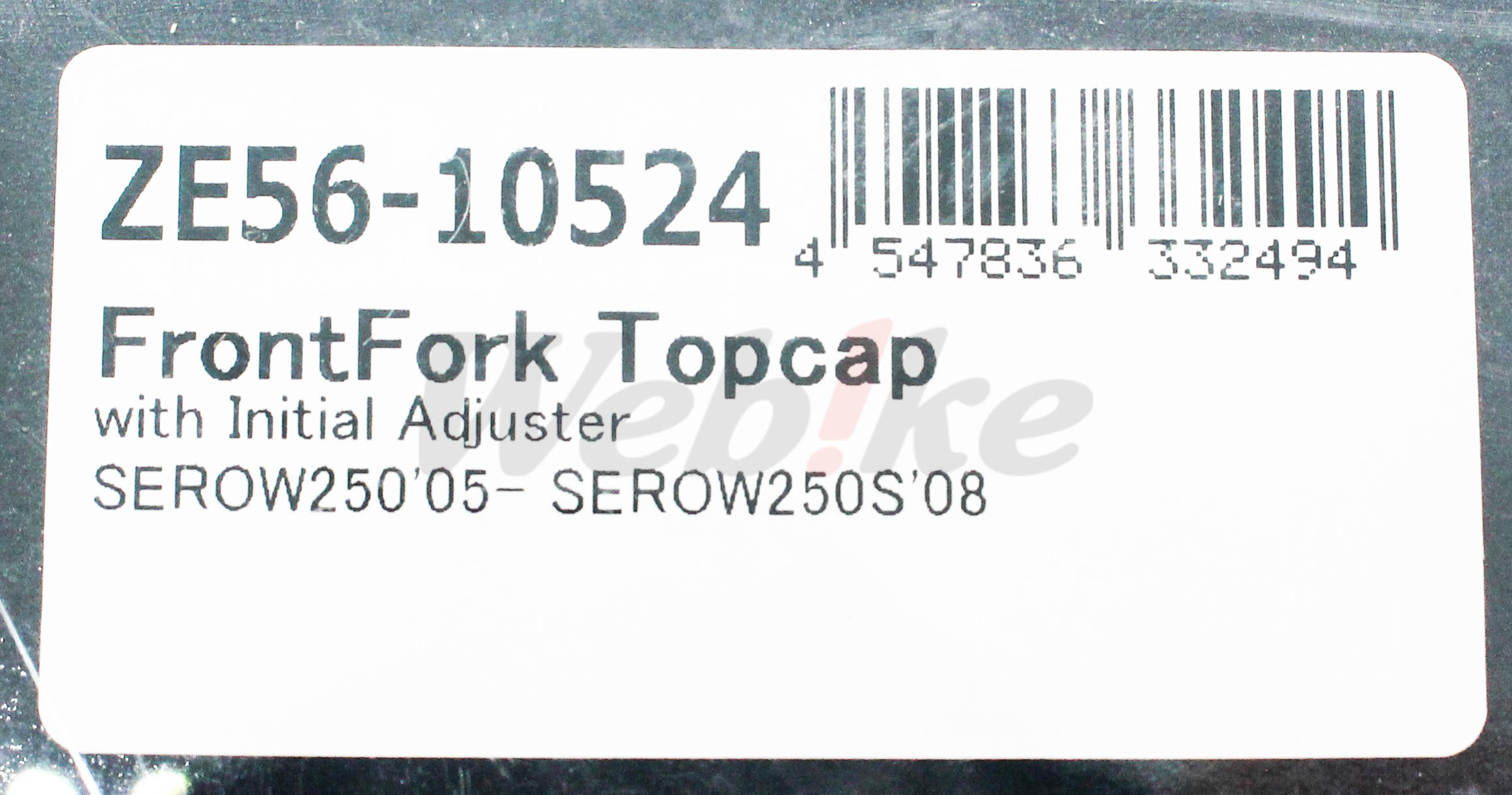 Front Fork Top Cap Initial Adjuster_標籤