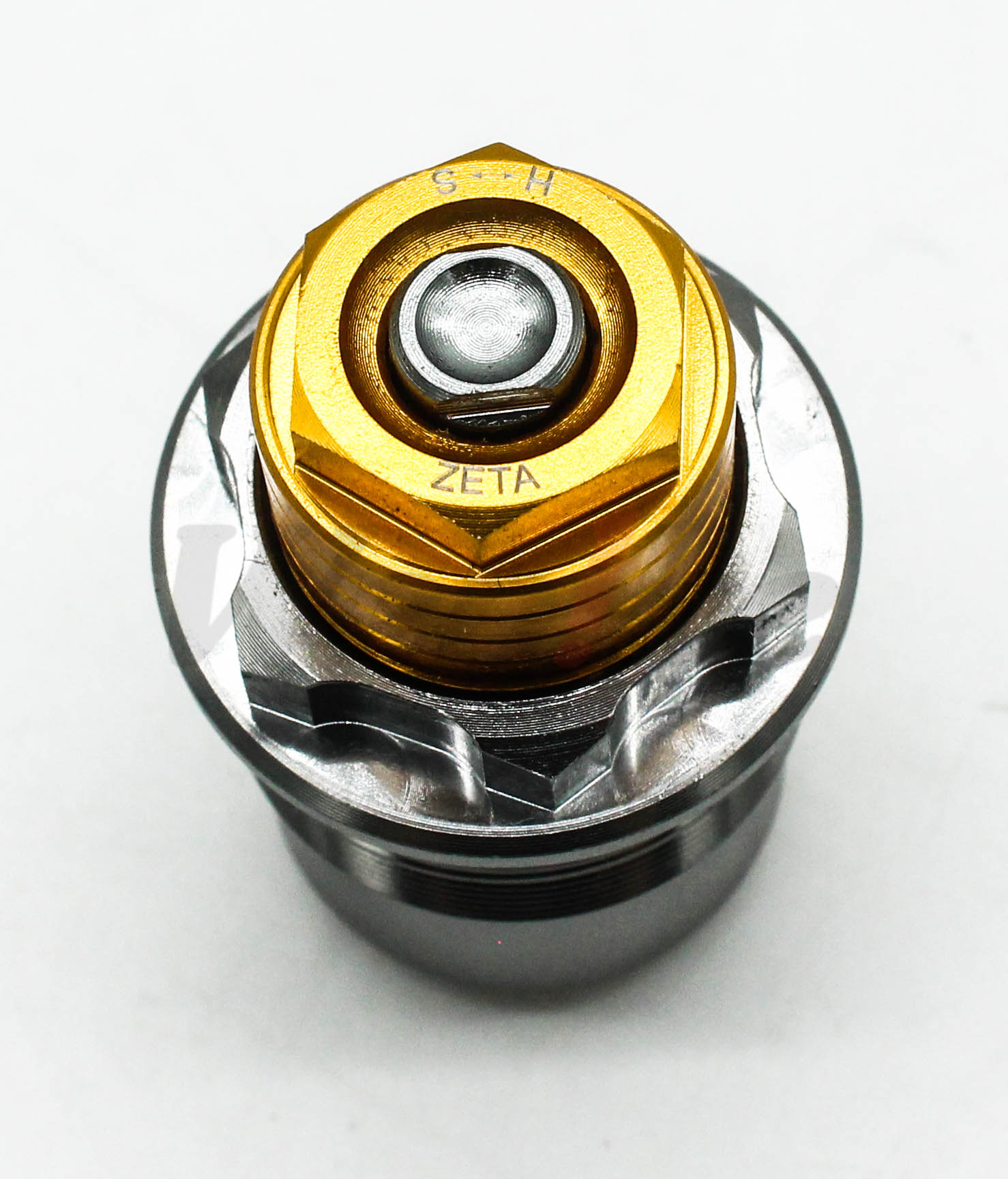 Front Fork Top Cap Initial Adjuster_特寫