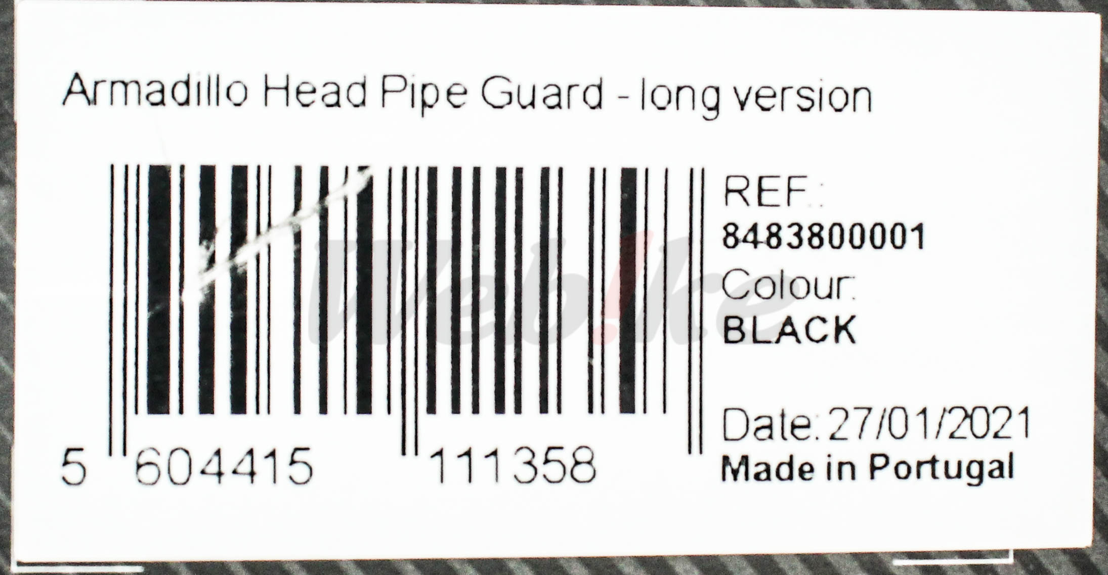 Armadillo Head Pipe Guard Long Version_標籤