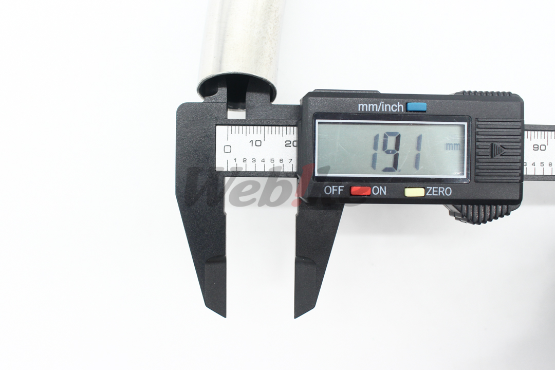 静音型运动型上绕全段排气管 GORILLA / MONKEY 50【非认证管、需自主送验】_尺寸