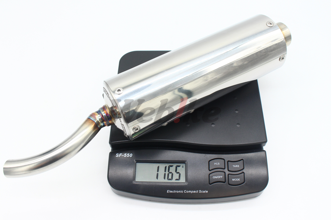 静音型运动型上绕全段排气管 GORILLA / MONKEY 50【非认证管、需自主送验】_重量