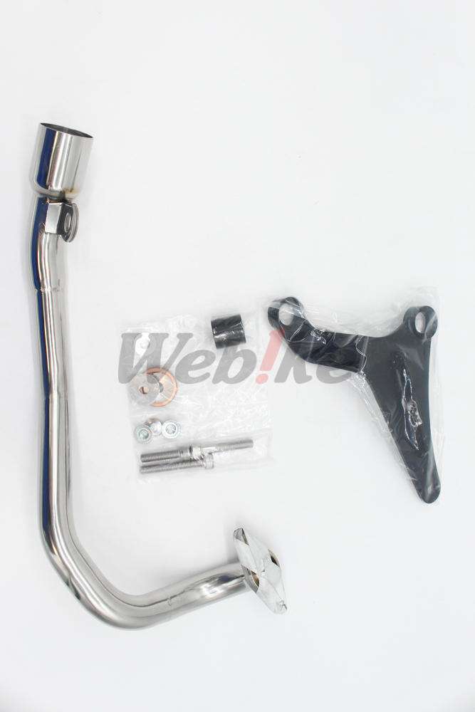 TRI-OVAL 全段排气管 ADDRESS V125 / G (05-07)【非认证管、需自主送验】_配件