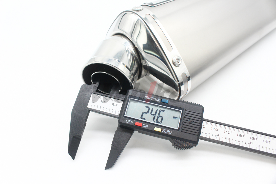 TRI-OVAL 全段排气管 ADDRESS V125 / G (05-07)【非认证管、需自主送验】_尺寸