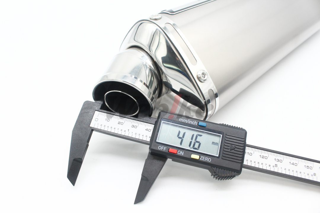 TRI-OVAL 全段排气管 ADDRESS V125 / G (05-07)【非认证管、需自主送验】_尺寸