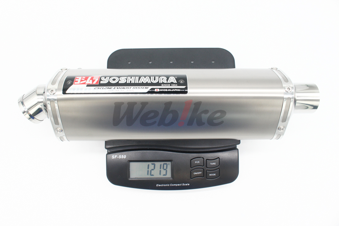 TRI-OVAL 全段排气管 ADDRESS V125 / G (05-07)【非认证管、需自主送验】_重量