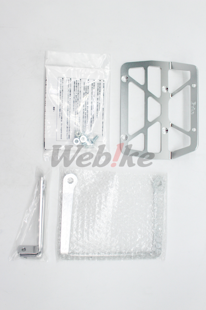 Monkey专用 铝合金切削加工制造 前货架_全景