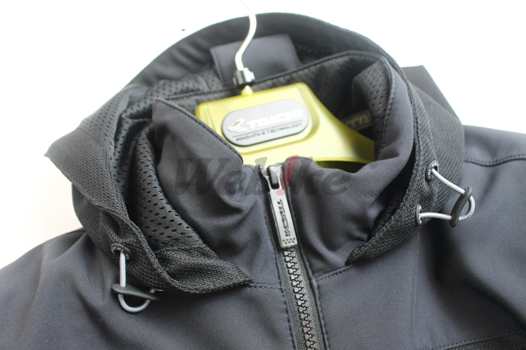 RSJ334 五件式護具 透氣快乾連帽防摔衣 (黑)_特點