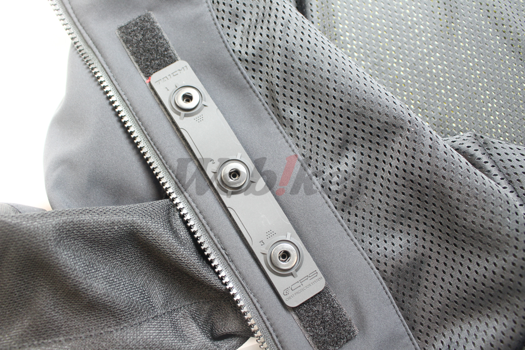 RSJ334 五件式護具 透氣快乾連帽防摔衣 (黑)_其他